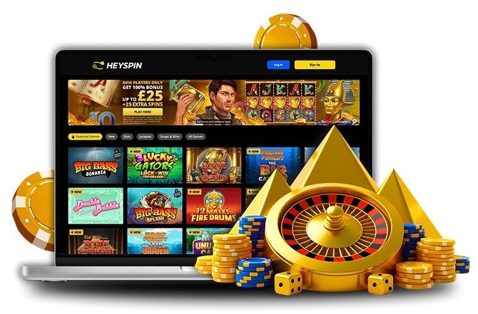 HeySpin Casino UK Desktop