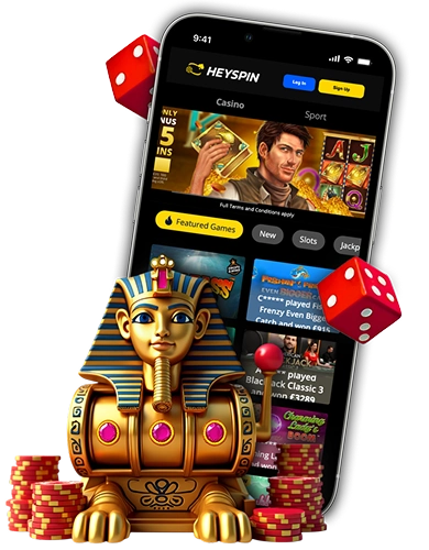 HeySpin Casino UK Mobile